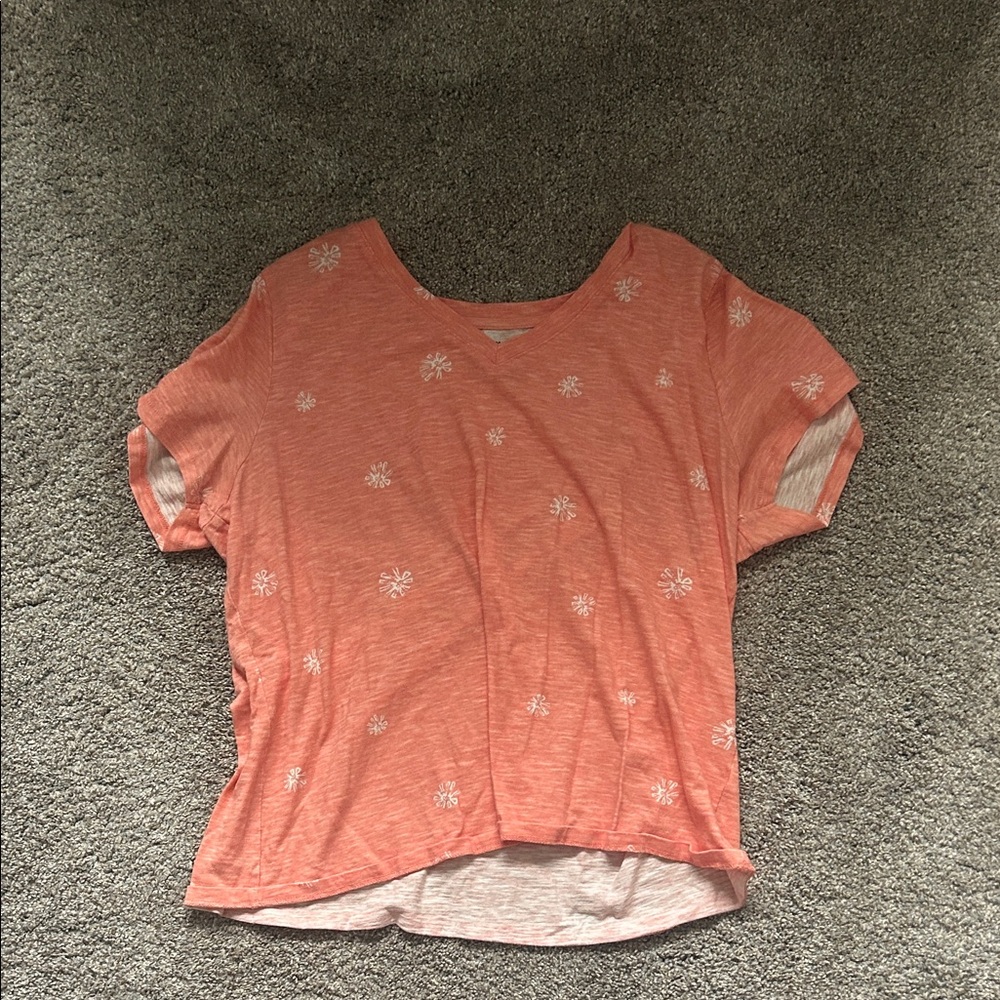 Sonoma Women's Peach Short Sleeve Tee